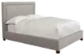 Poppy Natural King Upholstered Bed