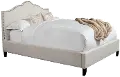 Aster Natural Queen Upholstered Bed