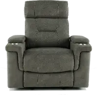 Diesel Gray Glider Recliner