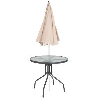 6 Piece Patio Garden Set - Brown-7