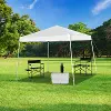 8' x 8' White Canopy Tent