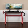 Clifford Red Ergonomic Gaming Desk