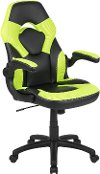 Green and Black Gaming Swivel Chair - X10