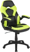 Green and Black Gaming Swivel Chair - X10