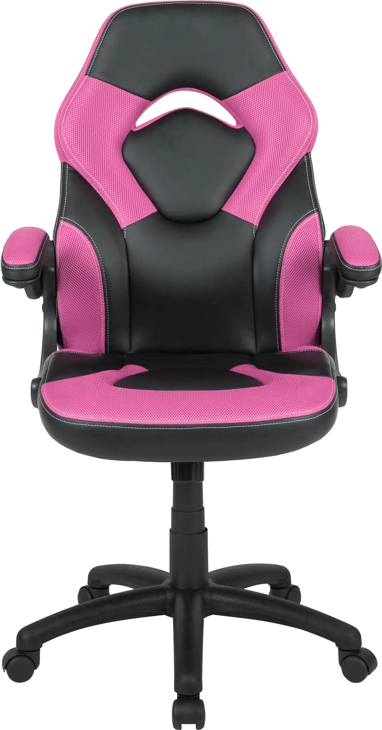 Pink and Black Gaming Swivel Chair - X10-2