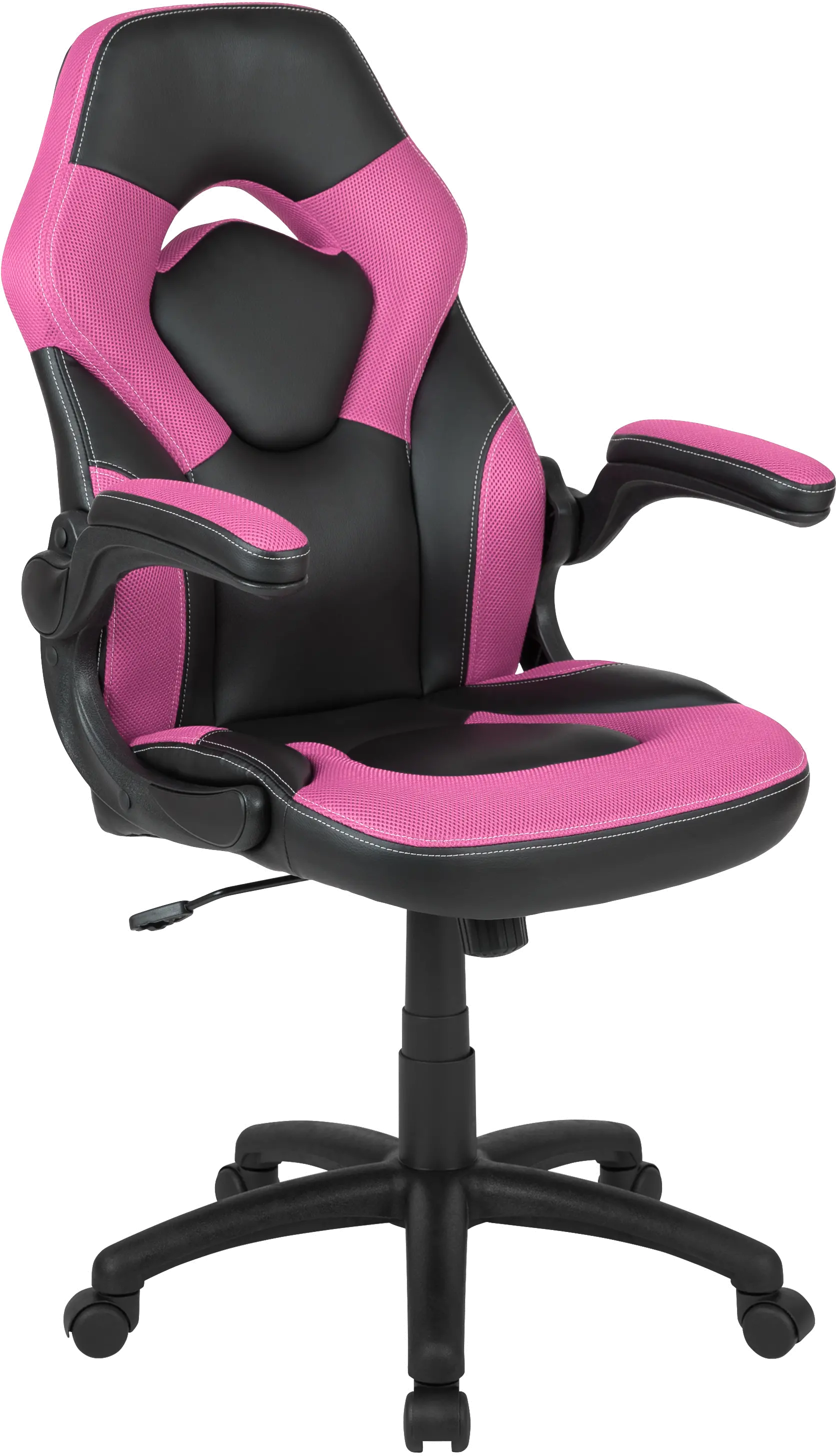 Pink and Black Gaming Swivel Chair - X10-3