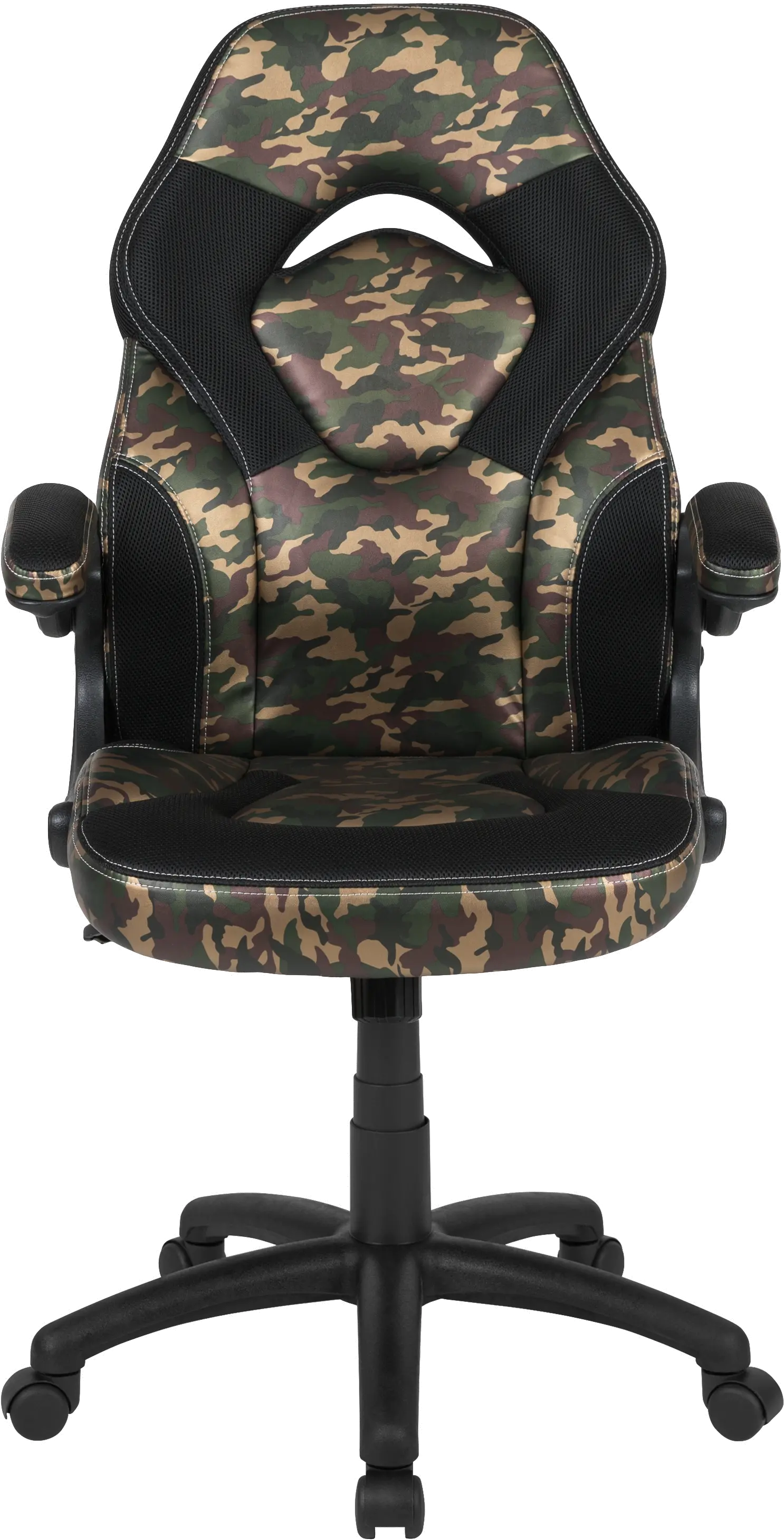Camouflage and Black Gaming Swivel Chair - X10-2