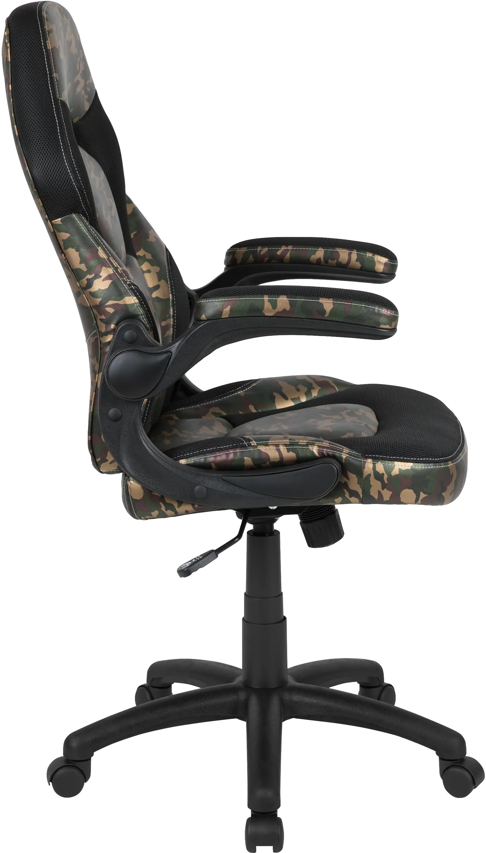 Camouflage and Black Gaming Swivel Chair - X10-4