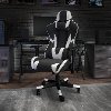 X20 White and Black Gaming Swivel Chair