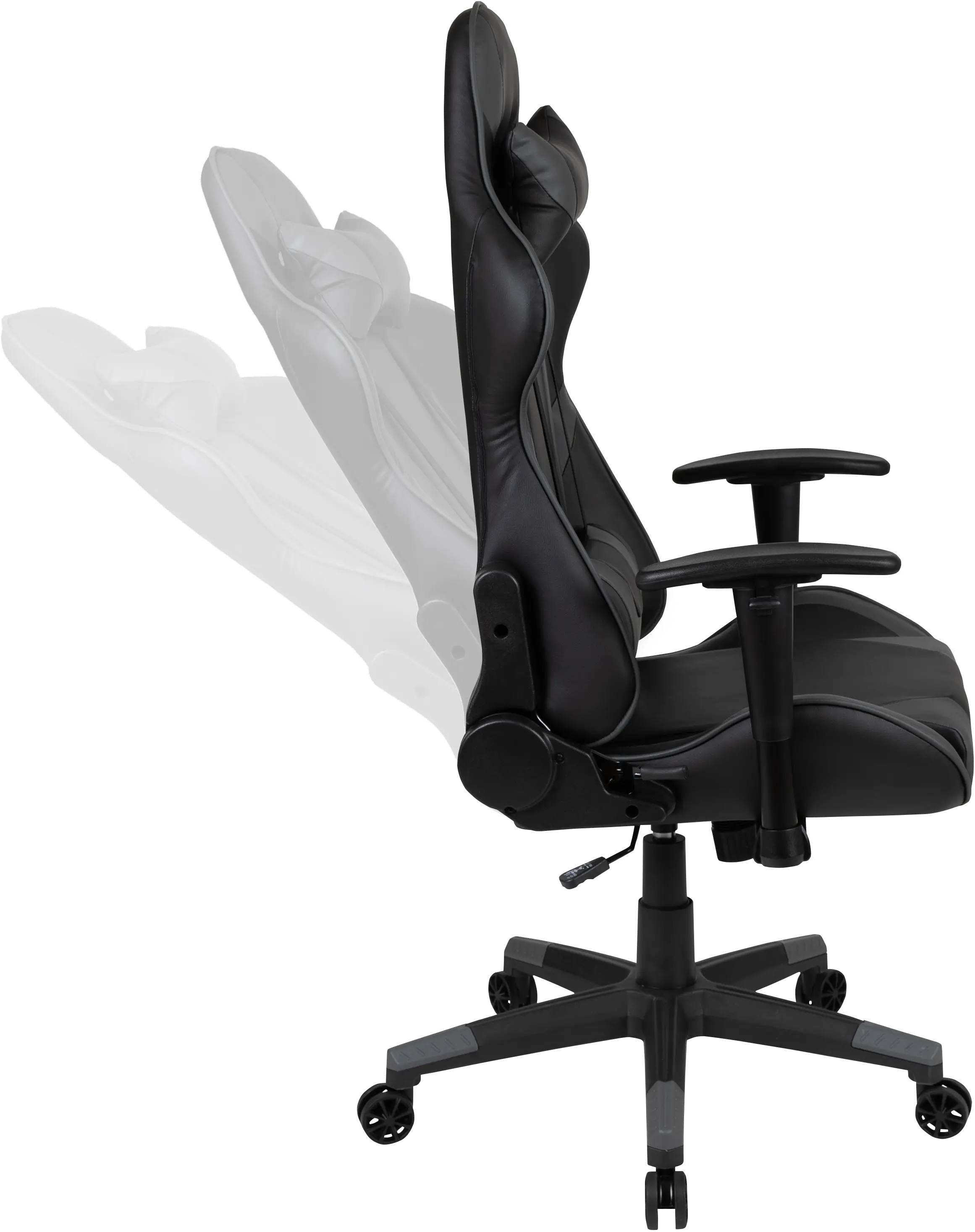 X20 Gray and Black Gaming Swivel Chair-6