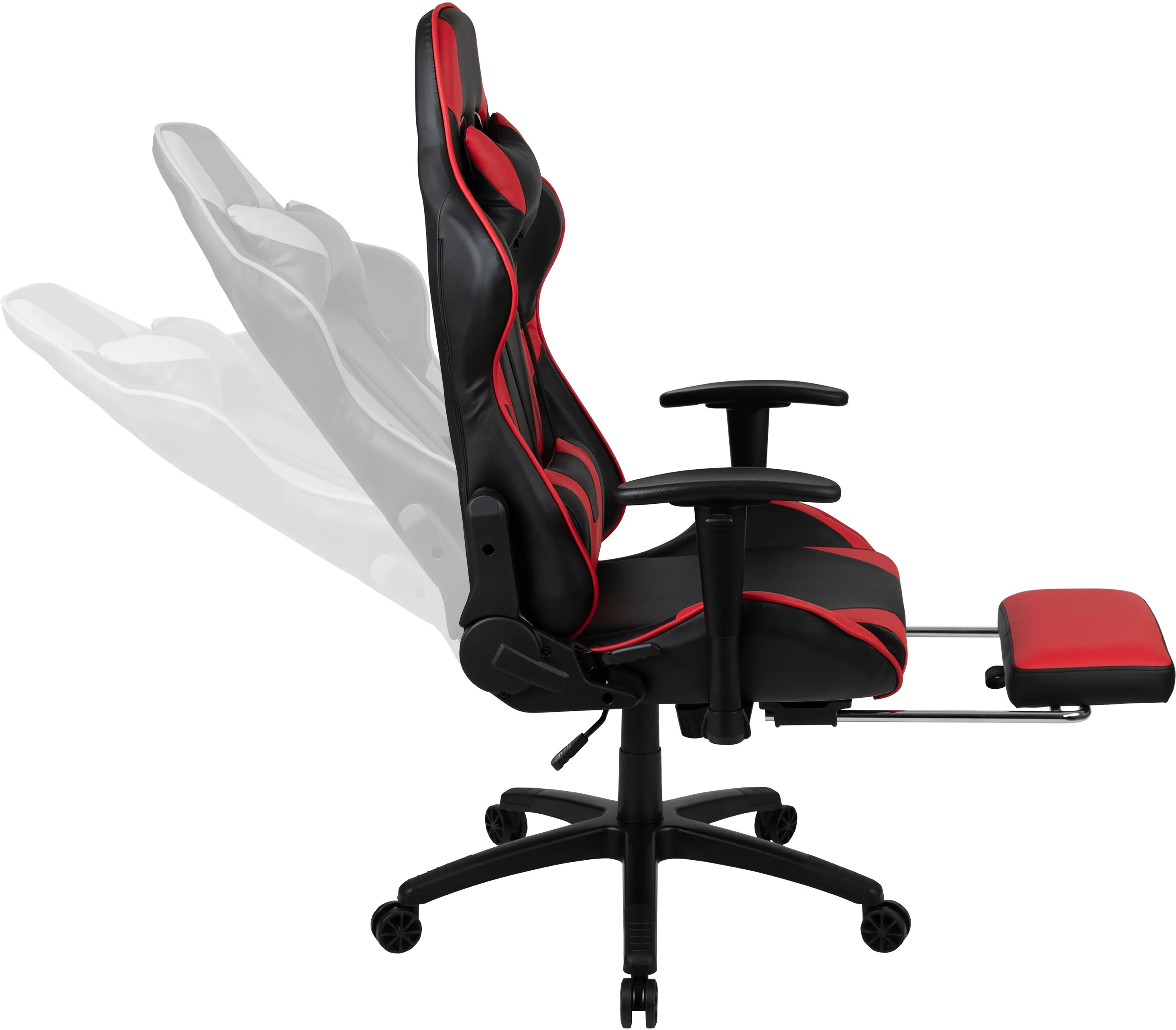 X30 Red and Black Gaming Swivel Chair-6