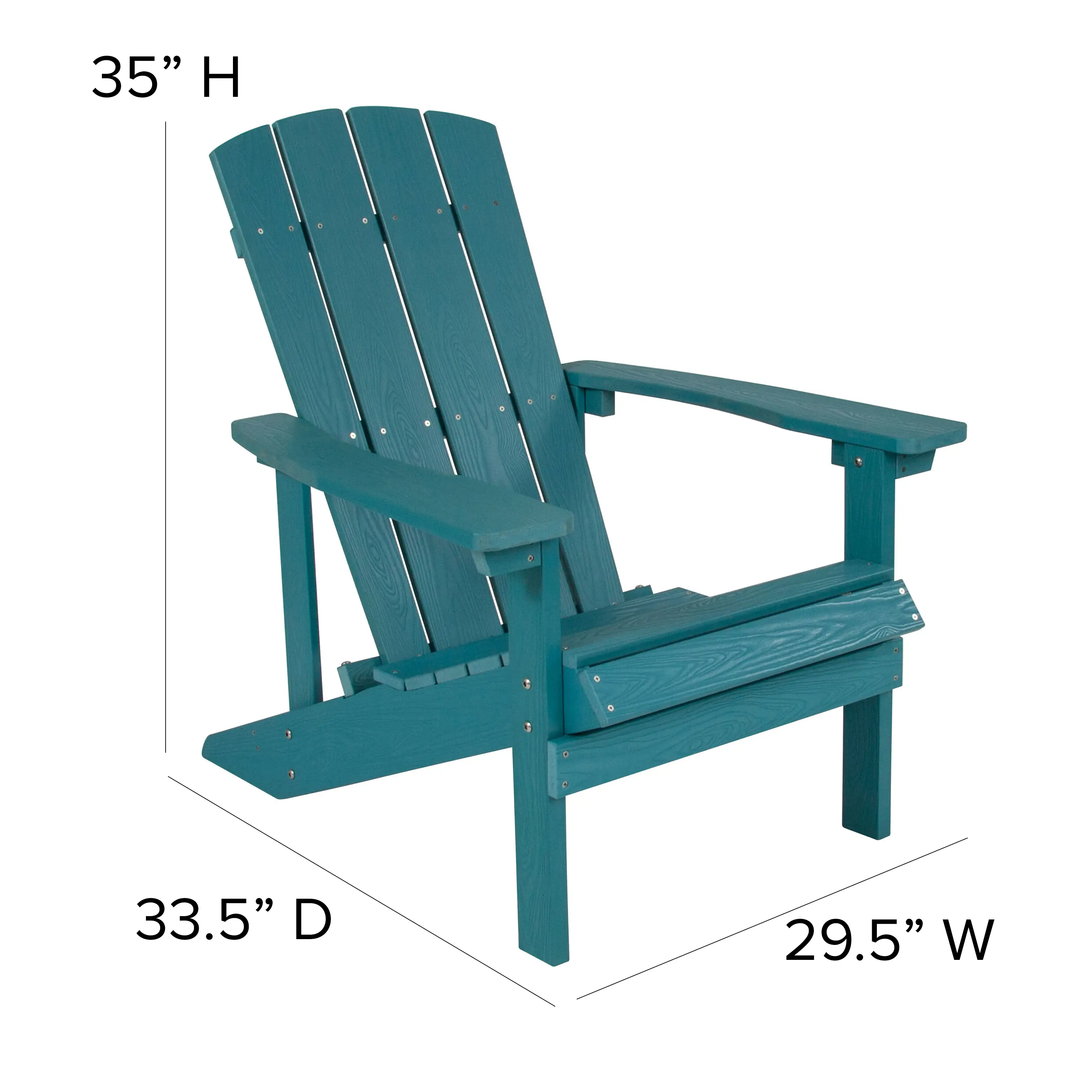 Adirondack Chair - Seafoam Green-4