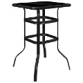 Wren Black Bar Height Patio Table