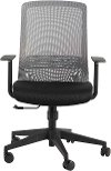 Gray Adjustable Arm Office Chair - Spiro