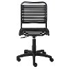 Black Low Back Office Chair - Allison