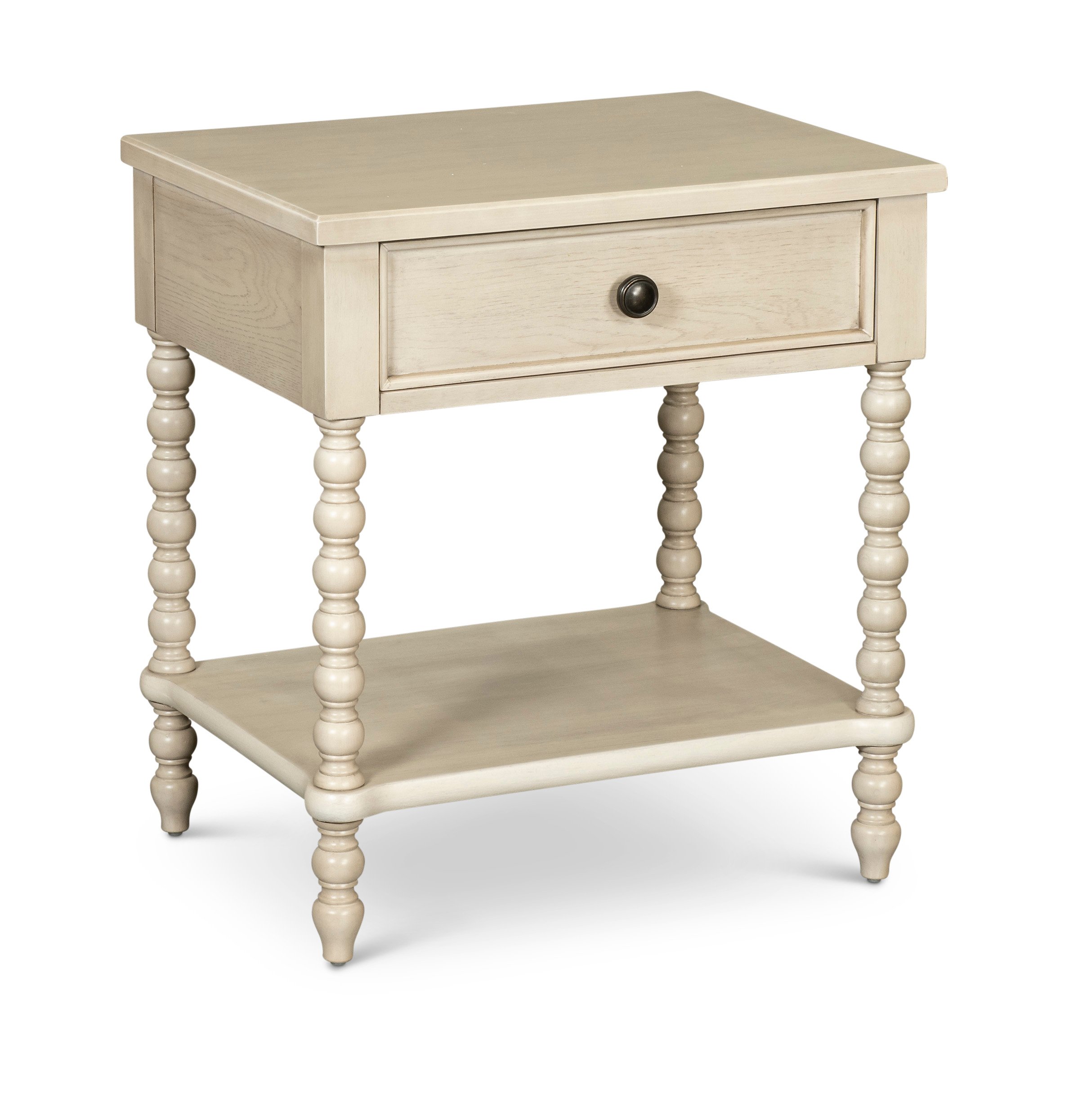 Beckett Antique Cream Nightstand-1