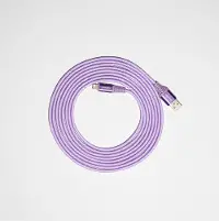 Basan 10 Foot Apple Lightning to USB Charging Cable - Purple