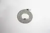 Basan 10 Foot Apple Lightning to USB Glitter Silver Charging Cable