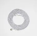 Basan 10 Foot Type C to USB LED Charging Cable - White