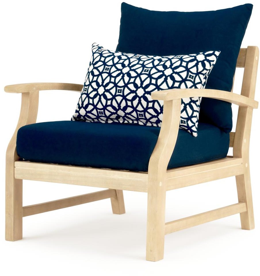 Navy Blue 5 Piece Patio Chat Set - Kooper-3