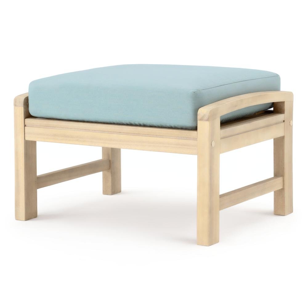 Spa Blue 5 Piece Patio Chat Set - Kooper-4