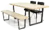 Clearance Luna Natural 6 Piece Dining Room Set