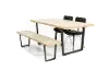 Luna Natural 6 Piece Dining Room Set