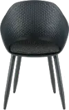 Testa Dark Gray Dining Room Chair