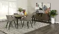 Testa Taupe 5 Piece Dining Room Set