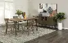 Testa Brown 5 Piece Dining Room Set with Windsor Chairs