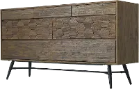 Testa Tobacco Brown Dresser