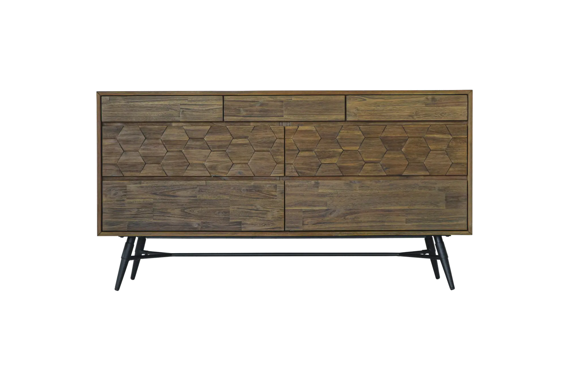 Testa Tobacco Brown Dresser-3