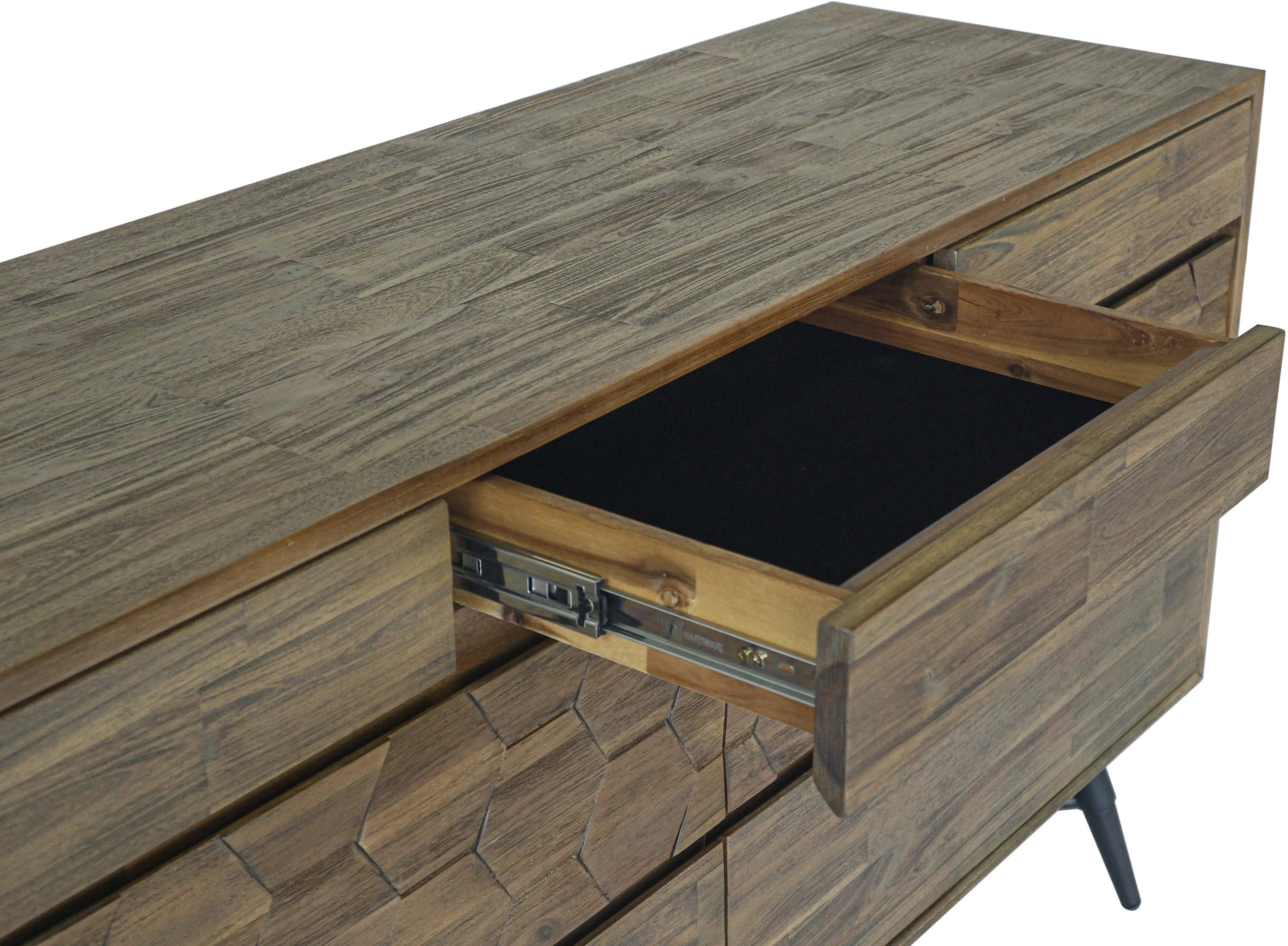 Testa Tobacco Brown Dresser-5
