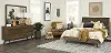 Clearance Testa Brown 4 Piece Queen Bedroom Set