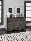 Clearance Counter Point Gray Dining Credenza