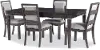 Clearance Counter Point Gray 5 Piece Dining Room Set