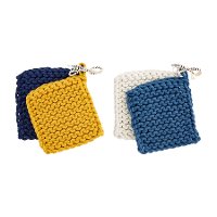 Assorted Classic Crochet Pot Holder Set