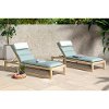 OP-AWLS2-BEN-SPA-K Spa Blue Chaise Lounges - Benson