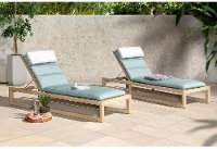 Spa Blue Chaise Lounges - Benson-1