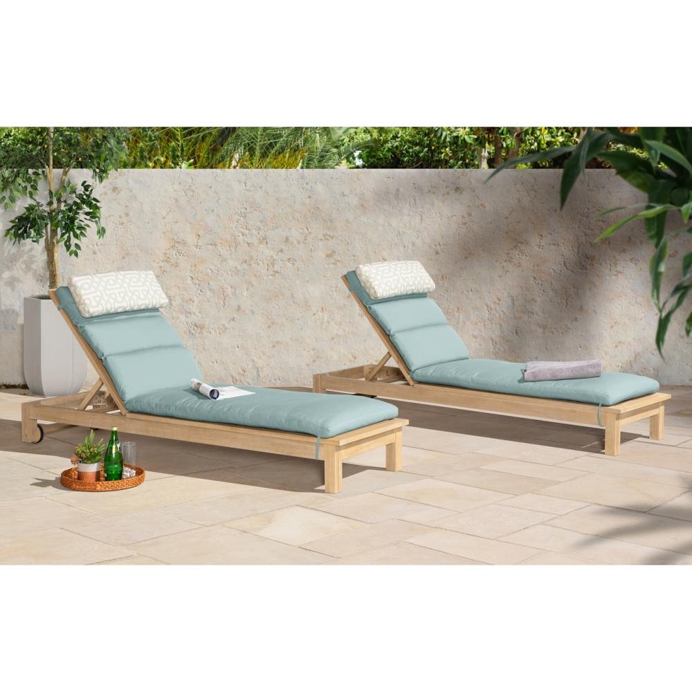Navy Blue Chaise Lounger - Kooper-1