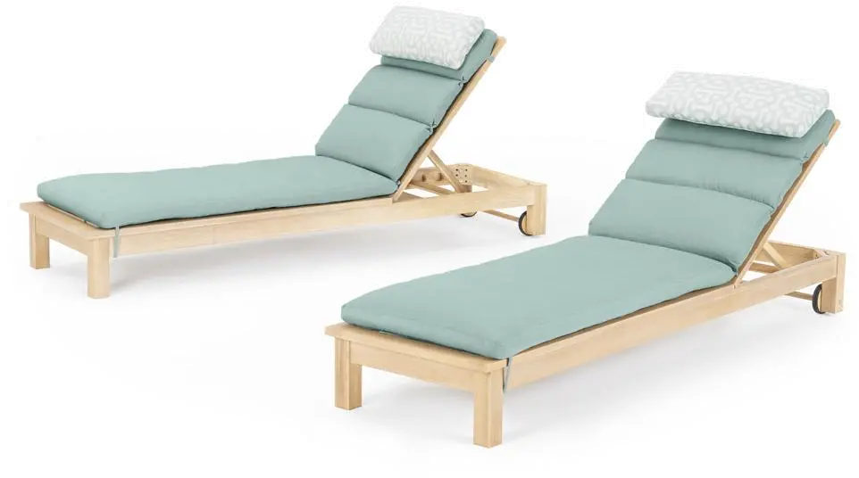 Spa Blue Chaise Lounger - Kooper-2