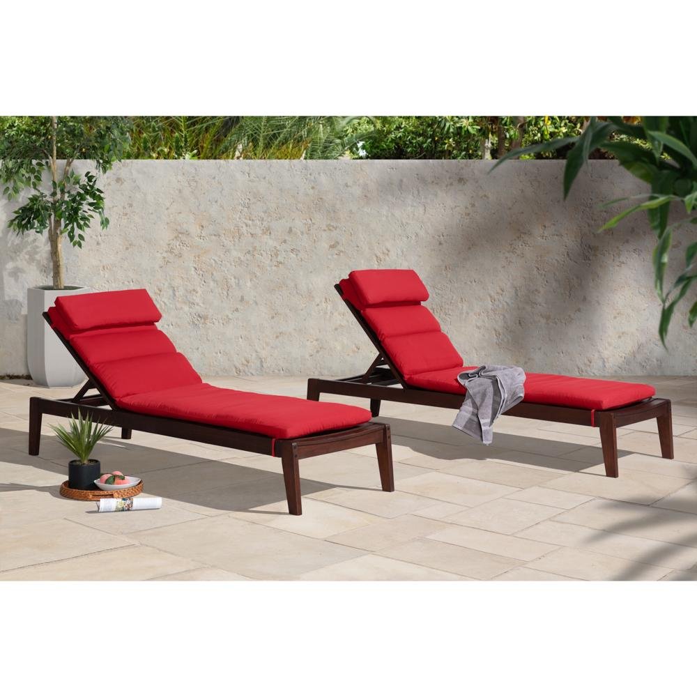 Sunset Red Chaise Lounges - Vaughn-1