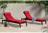 OP-AWLS2-VGHN-SUN-K Sunset Red Chaise Lounges - Vaughn