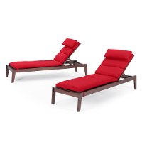 Sunset Red Chaise Lounges - Vaughn-2