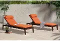 Tikka Orange Chaise Lounges - Vaughn