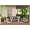Charcoal Gray 4 Piece Sofa and Club Chair Patio Set - Kooper