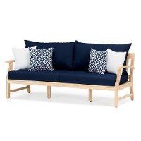 Navy Blue 4 Piece Sofa Patio Set - Kooper-3