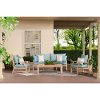 OP-AWSS4-KPR-SPA-K Spa Blue 4 Piece Sofa Patio Set - Kooper