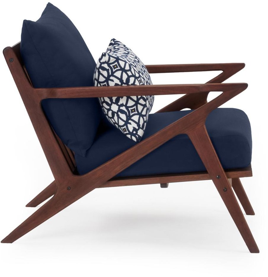 Navy Blue 5 Piece Seating Set - Vaughn-3