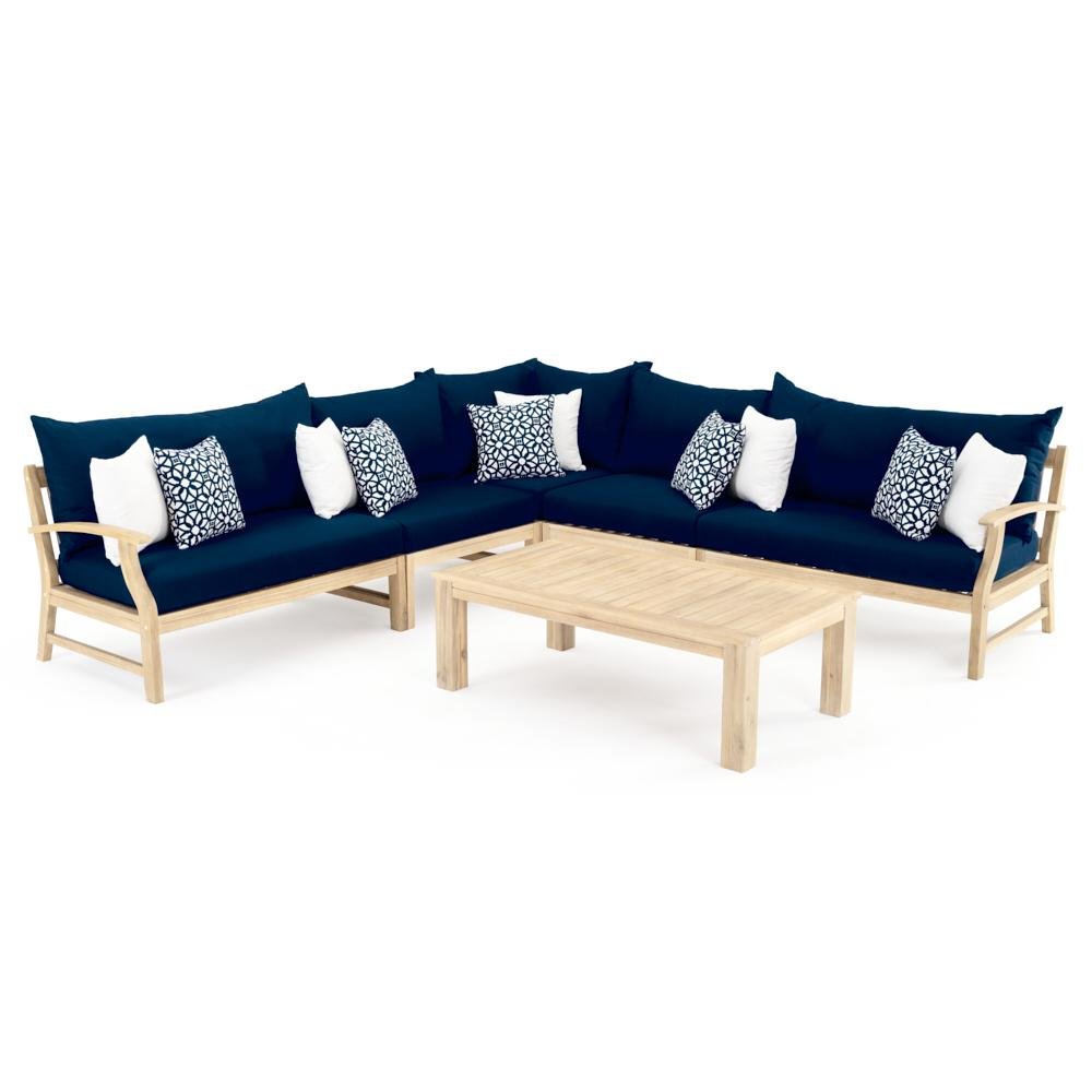 6 Piece Patio Sectional Set with Coffee Table - Kooper-2